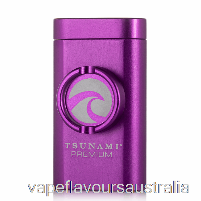 Vape Australia Tsunami Dugout and Grinder Purple